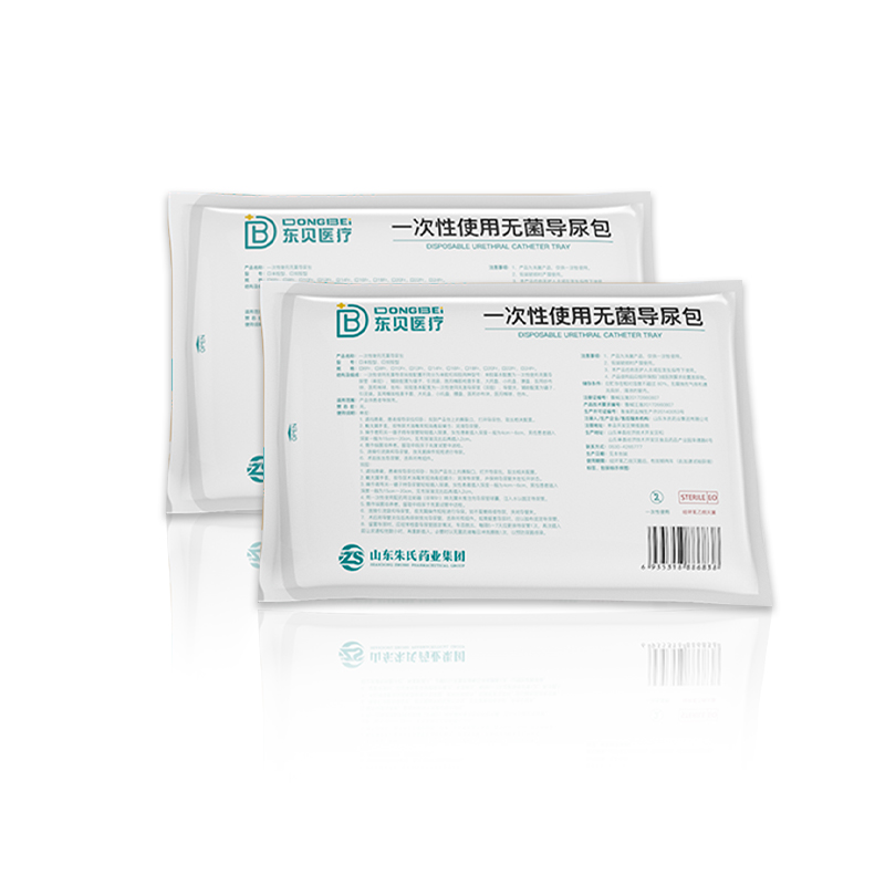 Disposable sterile catheter bag